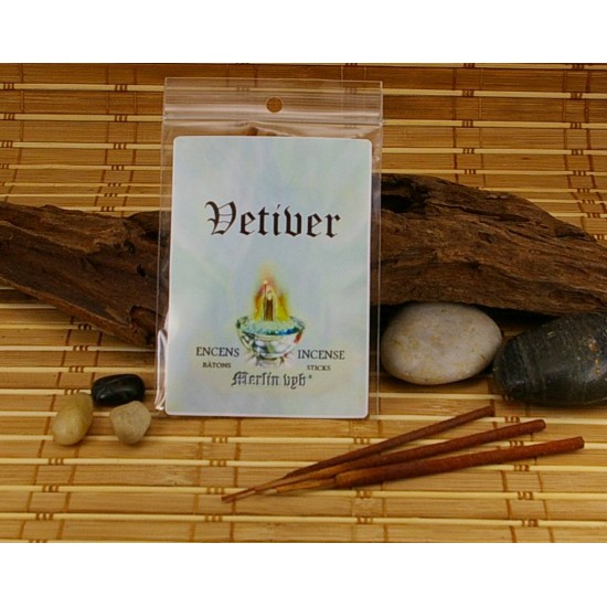 Merlin Vetiver incense 